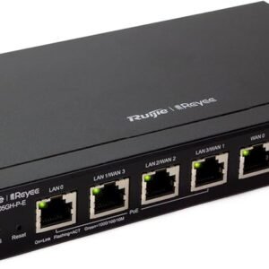 rg eg305gh p e, reyee 5 port high performance cloud managed poe office router